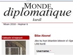 Le Monde diplomatique kurdî ya nîsanê derket