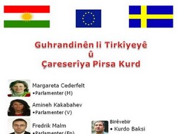 Paralamenterên Swêdî Pirsa Kurd Munaqeşe Dikin